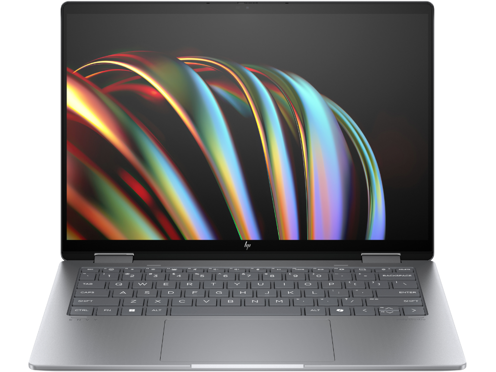 HP Envy x360 2-in-1 Laptop 14-fc0023dx 14", Touch screen, Intel® Core™ Ultra 7 155U, 16GB RAM, 1TB SSD, WIN 11,14 LED DISPLAY,BACKLIT KB