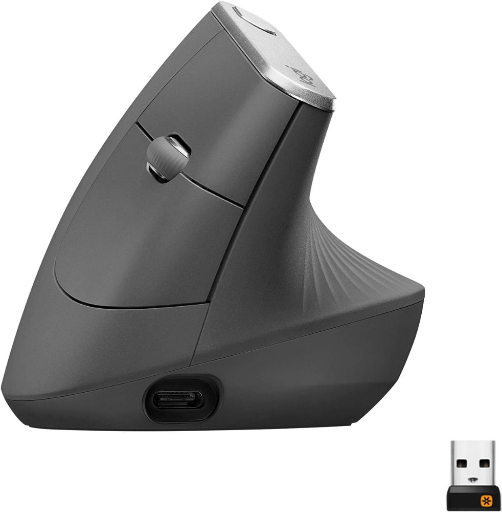 Logitech Vertical Ergonomic Mouse | Wireless Comfort & Precision