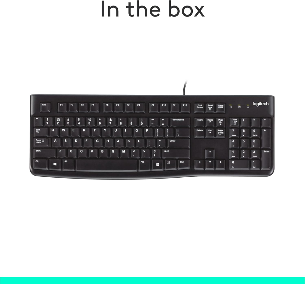Logitech K122/K120/K290 Wired Keyboard