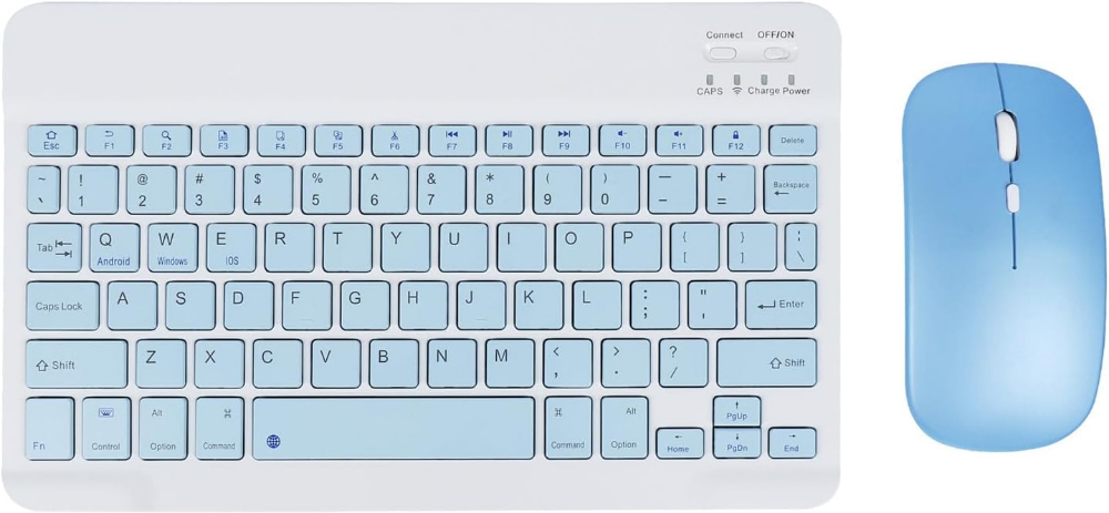 Rechargeable Bluetooth Keyboard and Mouse Combo