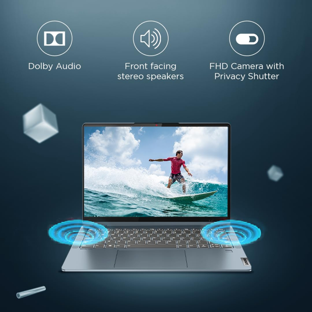 Lenovo IdeaPad Flex 5 12th Gen Intel Core i5-1235U 14" IPS 2-in-1 Laptop 8GB 512GB SSD Win 11