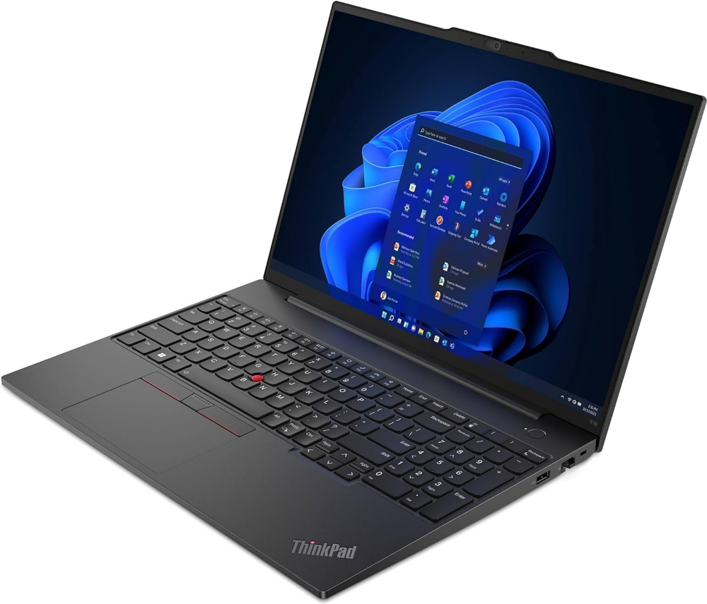 Lenovo ThinkPad E16 Business Laptop (16" FHD+ Display, Intel 13th Gen i5-1335U, 8GB RAM, 512GB SSD)