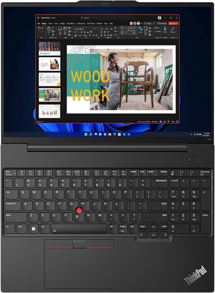 Lenovo ThinkPad E16 Business Laptop (16" FHD+ Display, Intel 13th Gen i5-1335U, 8GB RAM, 512GB SSD)