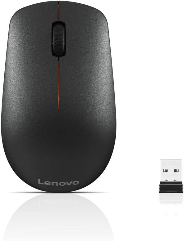Lenovo 400 Wireless Optical Mouse, Black