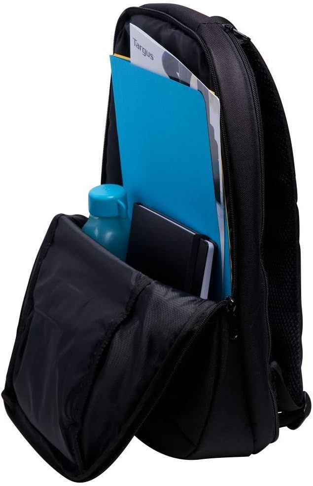 Targus Intellect 15.6" Laptop Backpack-Black/Grey image 3