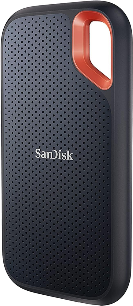 SANDISK E61 EXTREME PORTABLE EXTERNAL SSD V2 2TB - Black