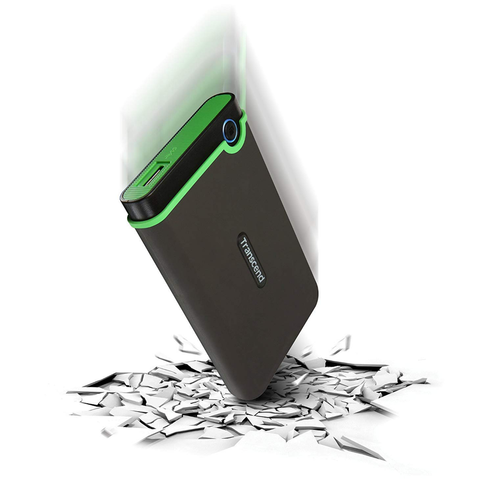 Transcend External Portable HDD 1TB USB 3.1 ,Iron Grey