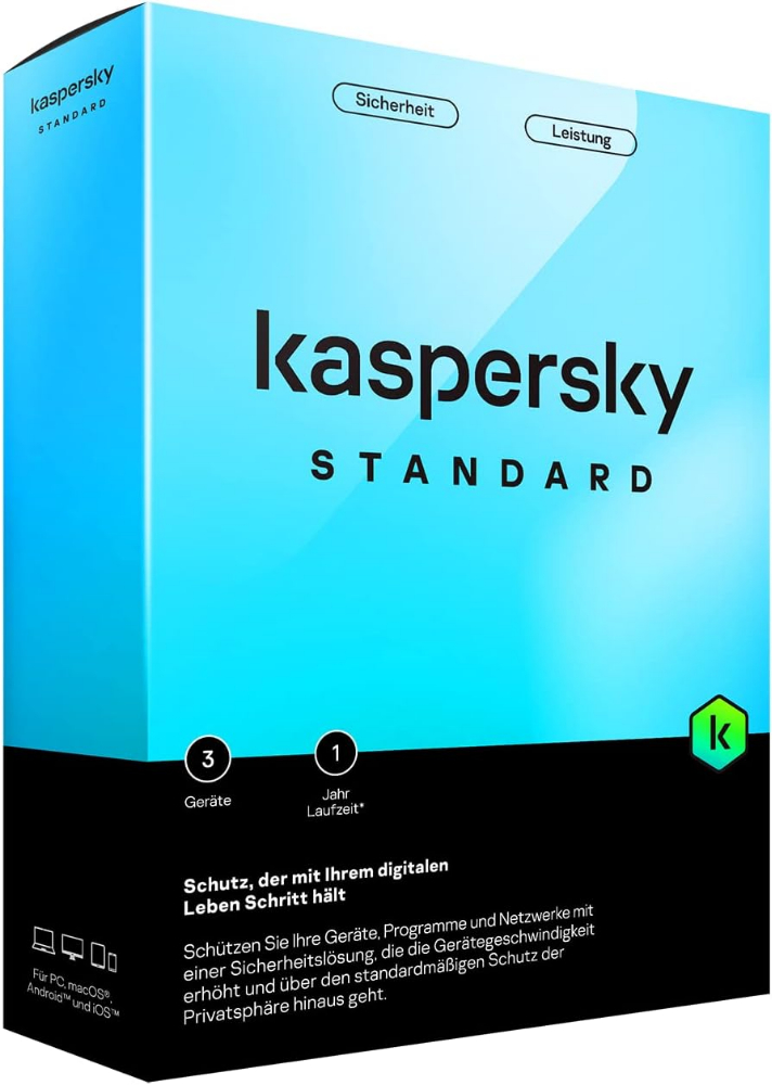 Kaspersky Standard 3 Devices - 1 Year