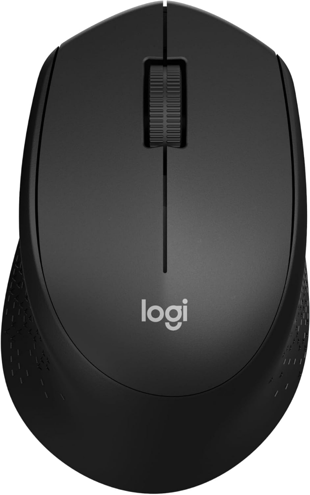 Logitech M330 SILENT Wireless Mouse, 2.4GHz with USB Receiver, Optical Tracking, Quiet & Lightweight, Long Battery Life,- Black