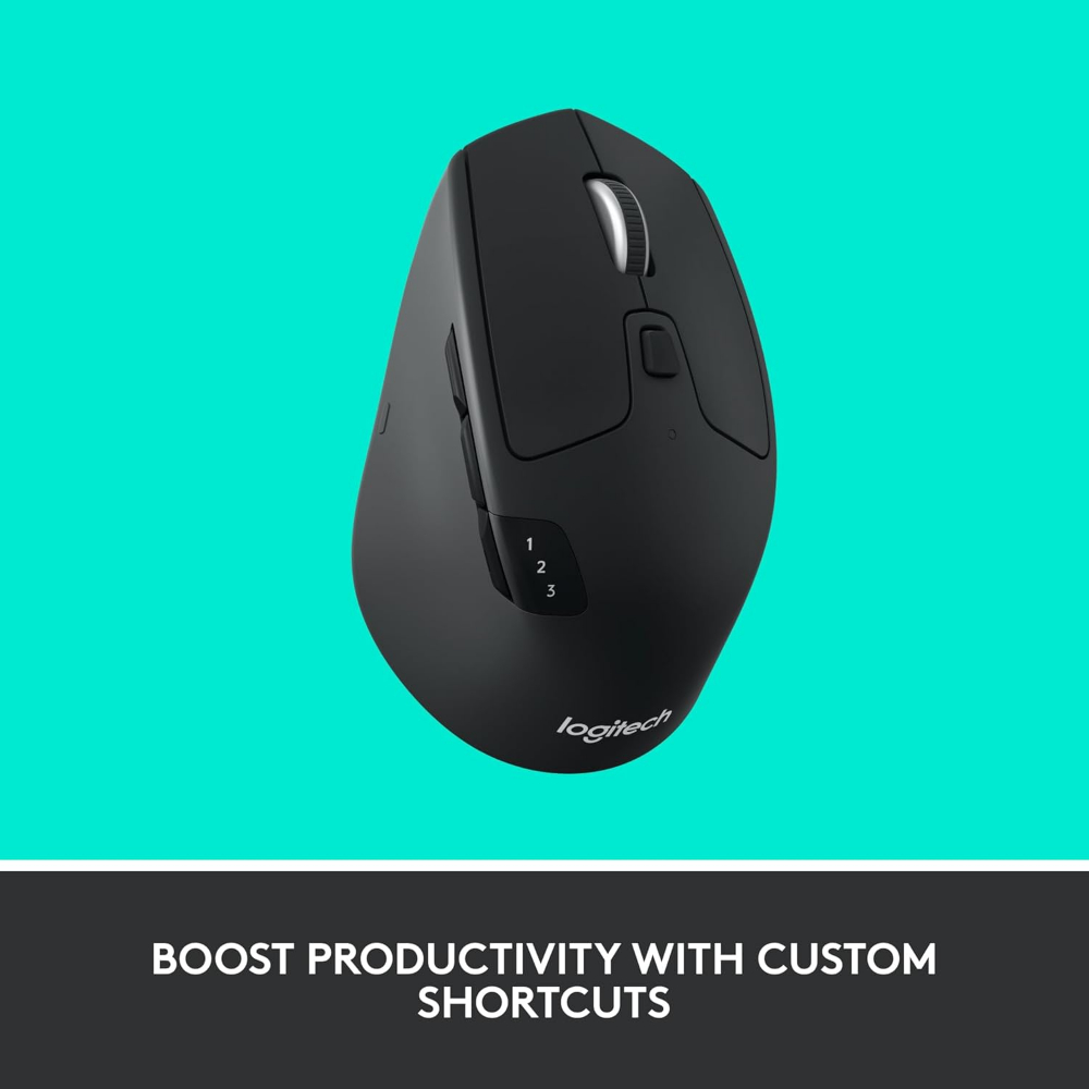 Logitech M720 Triathlon Multi-Computer Wireless Mouse image 2