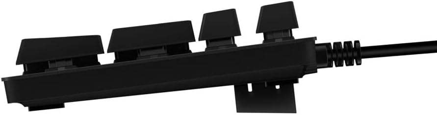 Logitech G413 Backlit Mechanical Gaming Keyboard with USB Passthrough – Carbon