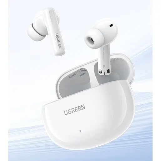 UGREEN Bluetooth V5.3 HiTune T6 Hybrid Active Noise Canceling Earbuds 30H Battery