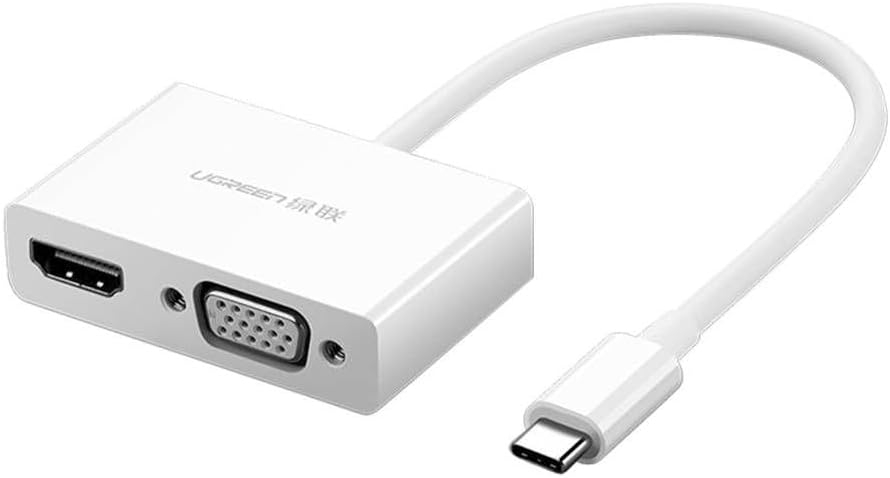 UGREEN  Type-C to HDMI +nVGA Converter - White