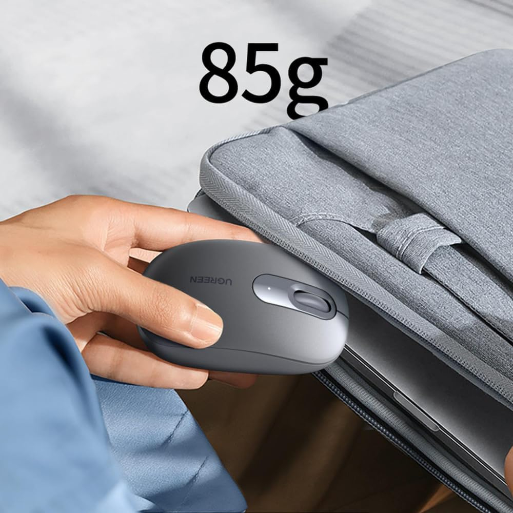 Ugreen 2.4G Portable Wireless Mouse (Cherry Pink, Celadon Green, Moonlight Grey, Dusty Blue, Midnight Blue)