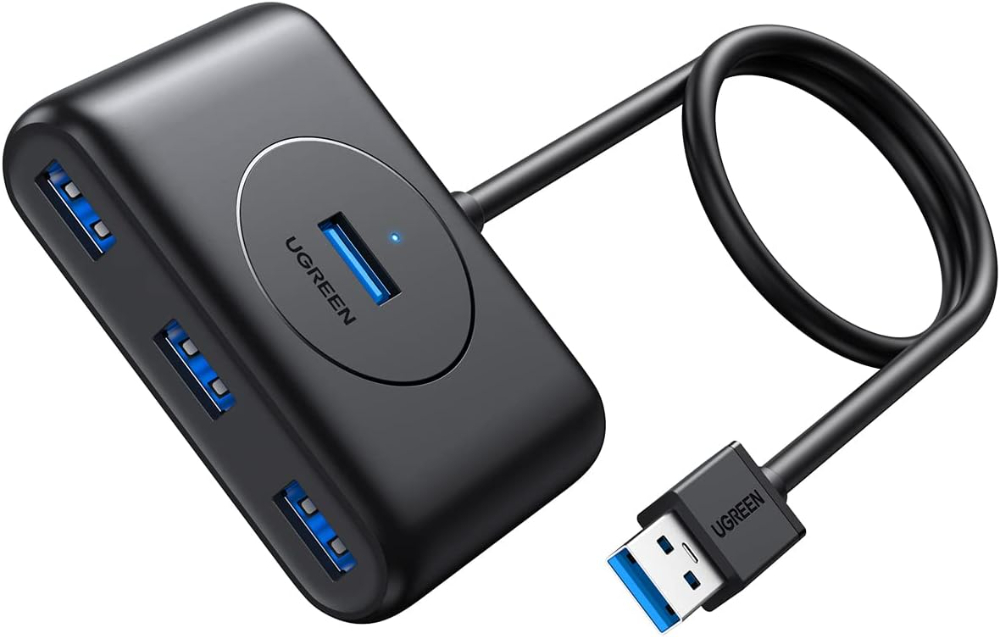 UGREEN 4-in-1 USB 3.0 Port Hub 5Gbps Data Transfer Adapter