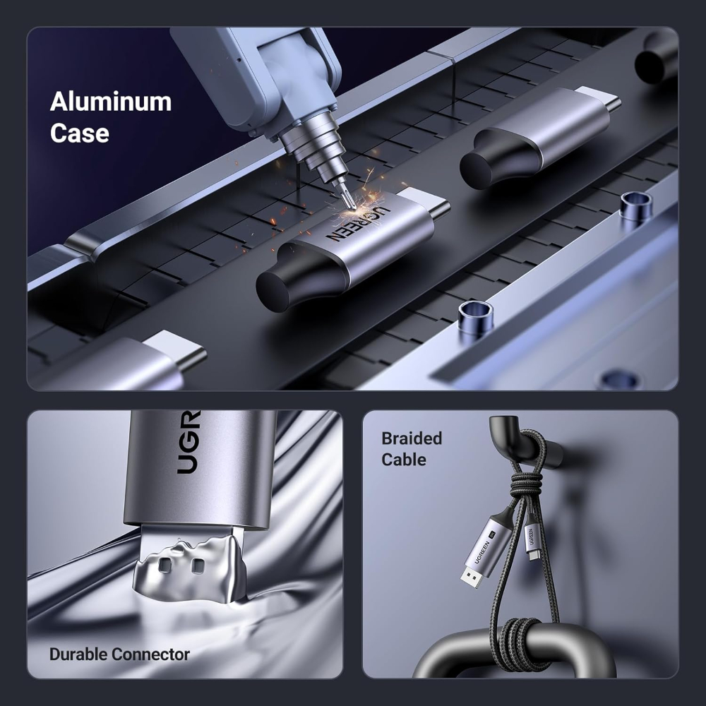 UGREEN USB C to DisplayPort 1.4 Cable 8K