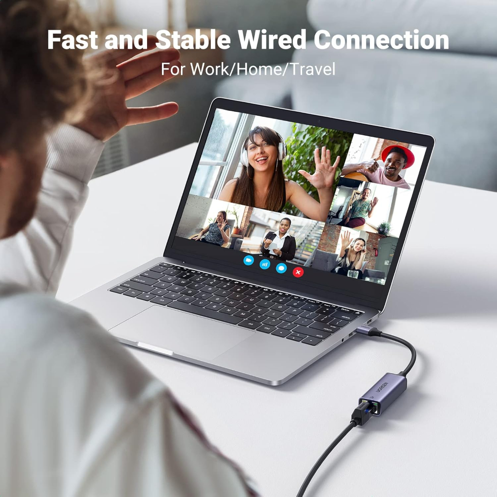 UGREEN USB to Ethernet Adapter, Plug and Play Ethernet Adapter image 3