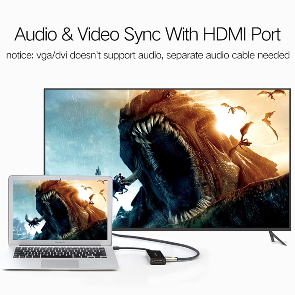 UGREEN Mini DP to HDMI/VGA/DVI Converter image 6