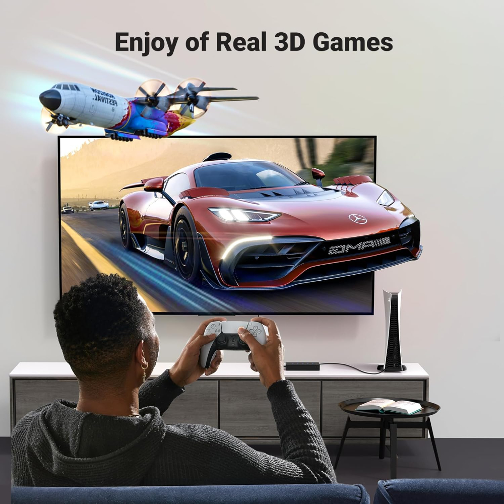 UGREEN HDMI Switch 5 in 1 Out, HDMI Splitter 4K@60Hz with Remote, image 3