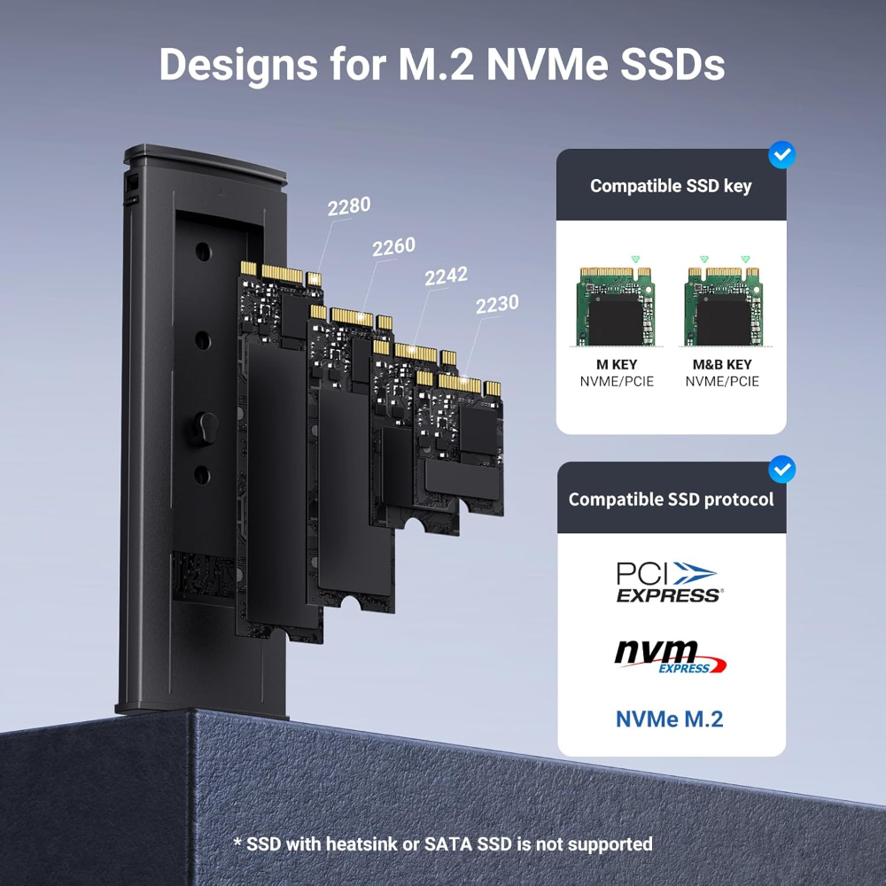 UGREEN M.2 NVMe SSD Enclosure 10Gbps USB 3.2 Gen 2 image 4