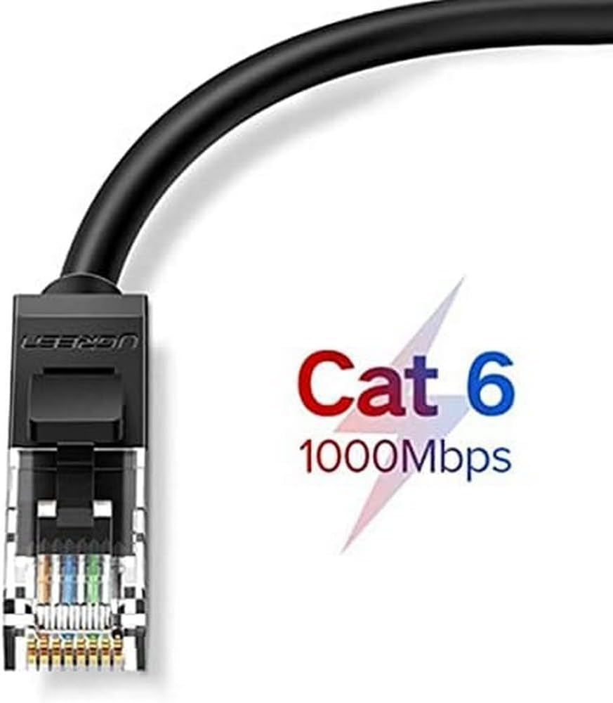 UGREEN Cat6 UTP Ethernet Cable (15m, Black) image 4