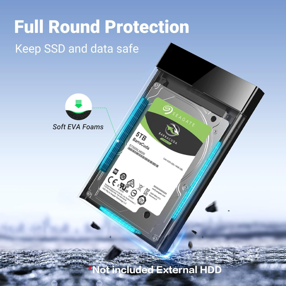 UGREEN 2.5" Hard Drive Enclosure USB 3.0 image 4