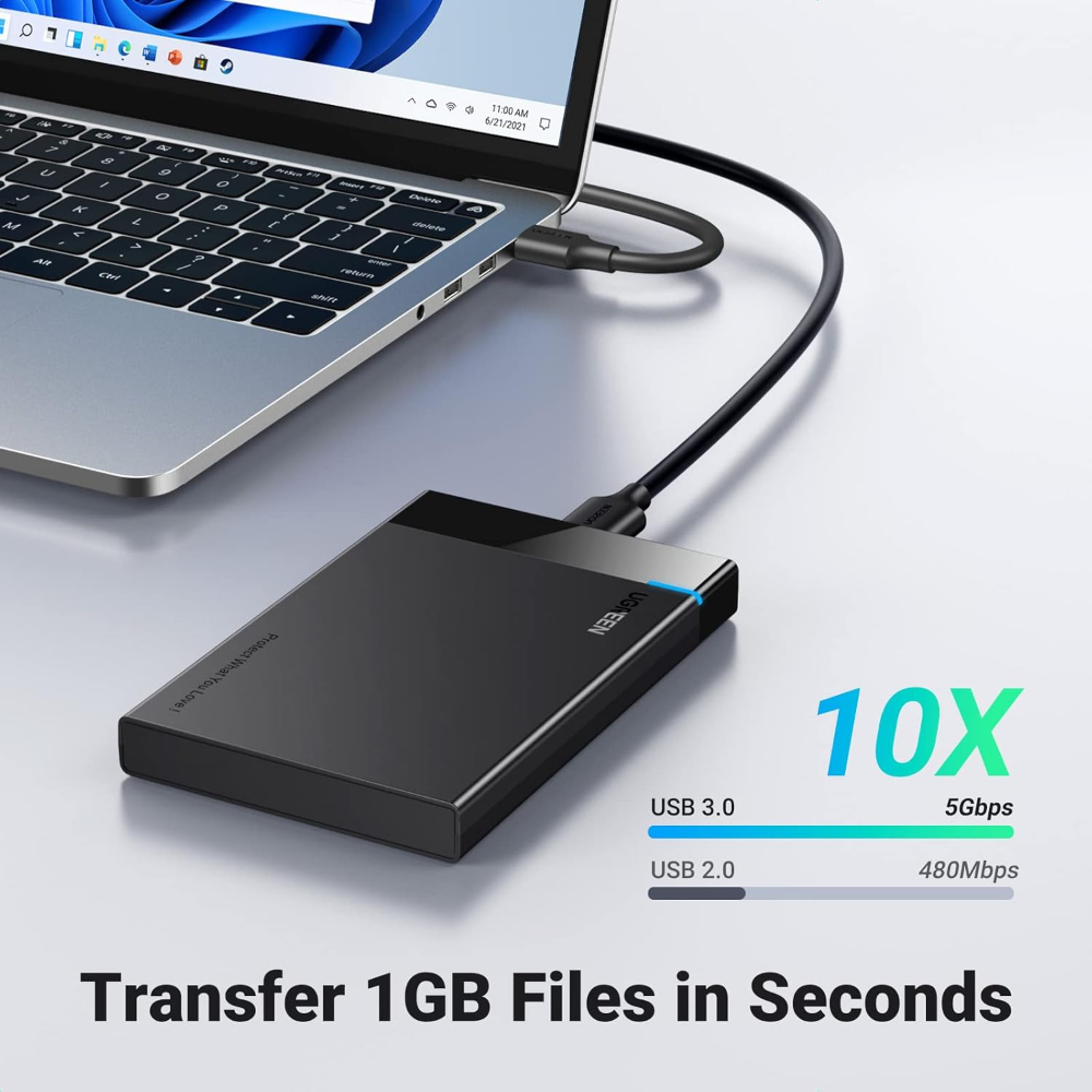 UGREEN 2.5" Hard Drive Enclosure USB 3.0 image 2