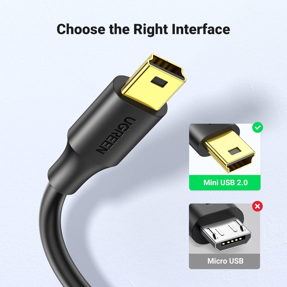 UGREEN US132 USB-A to Mini-USB Cable image 6