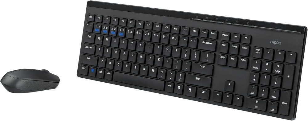 Rapoo 8110M Multimode Wireless Combo, Black