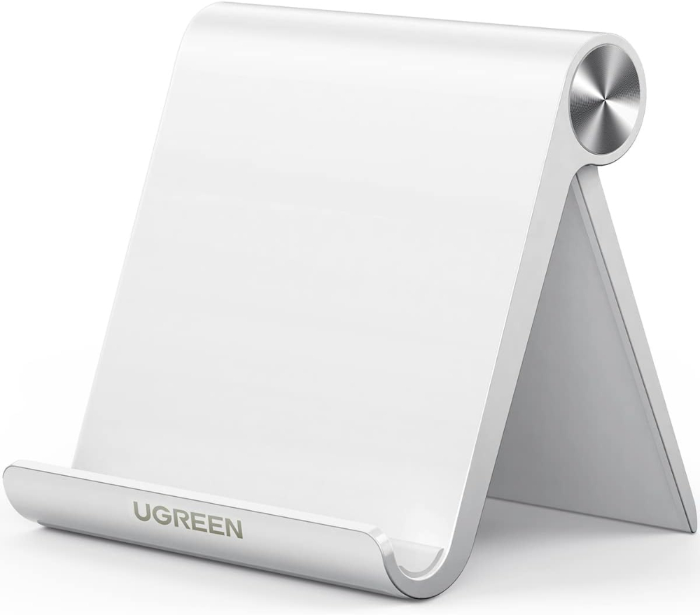 UGREEN Portable Foldable Cell Phone Stand – Adjustable Desk Holder for Smartphones, Compact Pocket-Size Mobile Cradle for Office, Home & Travel image 2