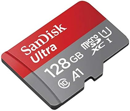 SanDisk Ultra 128GB MicroSD Class 10 Memory Card – Up to 100MB/s, A1, microSDXC (No Adapter) for Phones & Tablets (SDSQUNR-128G-GN6MN)