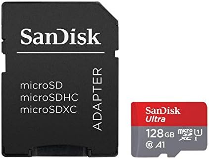 SanDisk Ultra 128GB MicroSD Class 10 Memory Card – Up to 100MB/s, A1, microSDXC (No Adapter) for Phones & Tablets (SDSQUNR-128G-GN6MN)