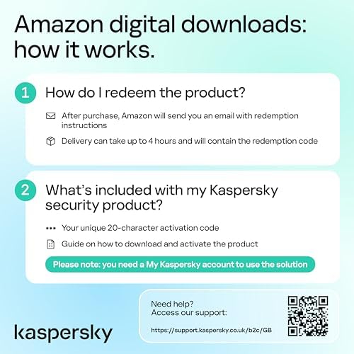 Kaspersky Standard Anti-Virus 2024 | 3 Devices | 1 Year | Advanced Security