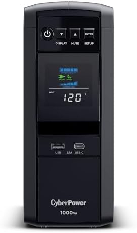 Lightwave LW 1000VA 3-Pin UPS Backup Power Supply