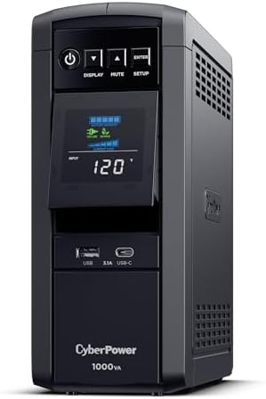 Lightwave LW 1000VA 3-Pin UPS Backup Power Supply