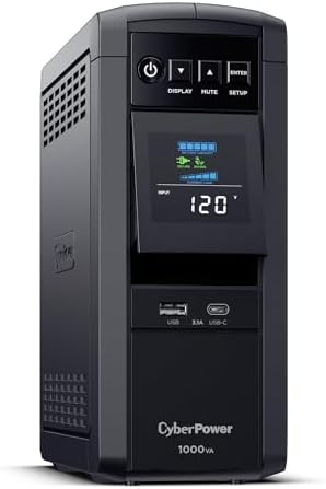Lightwave LW 1000VA 3-Pin UPS Backup Power Supply