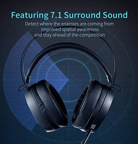 Rapoo VH120 RGB Gaming Headset – Immersive Stereo Sound with LED Lighting