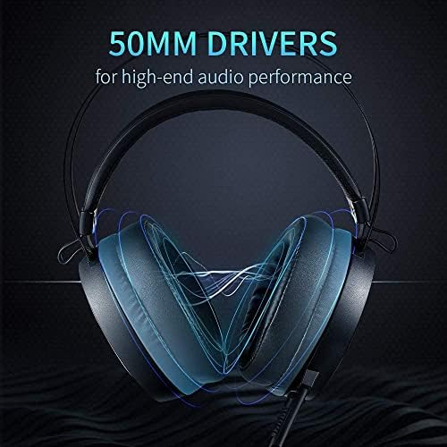 Rapoo VH120 RGB Gaming Headset – Immersive Stereo Sound with LED Lighting