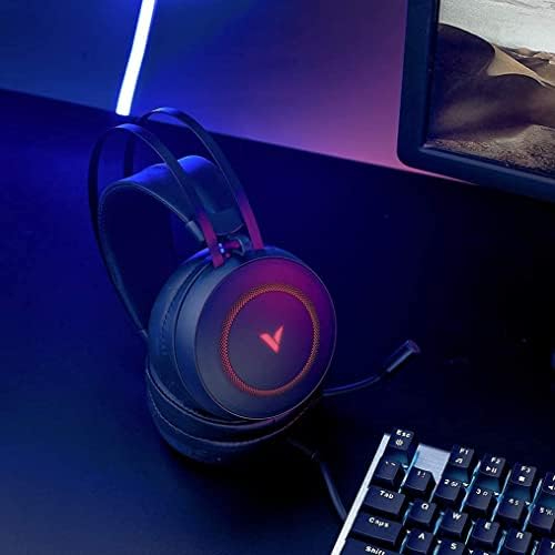 Rapoo VH120 RGB Gaming Headset – Immersive Stereo Sound with LED Lighting