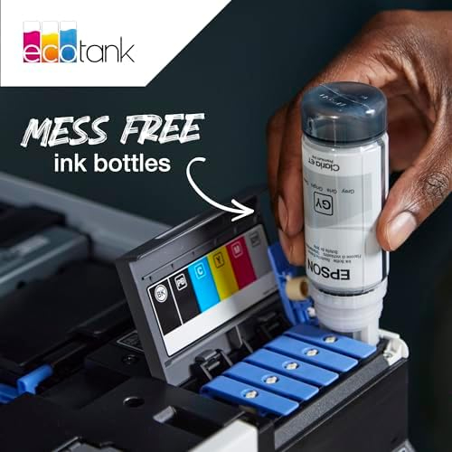 Epson 115 Black Ink Bottle 70ml – Genuine Refill for EcoTank L8160, L8180 (C13T07C14A)