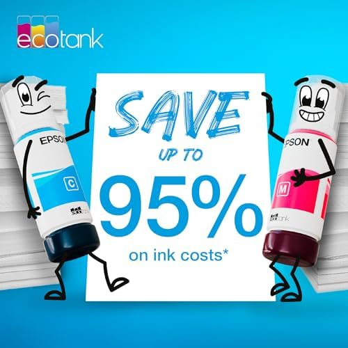 Epson 108 Magenta Ink Bottle 70ml – Genuine Refill for EcoTank L8050, L8100, L18050 (C13T09C34A)