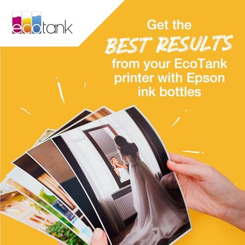 Epson 108 Cyan Ink Bottle 70ml – Genuine Refill for EcoTank L8050, L8100, L18050 (C13T09C24A)