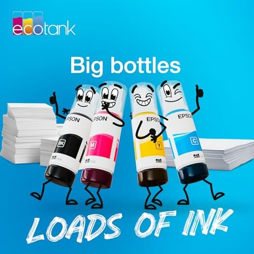 Epson 103 Yellow Ink Bottle 65ml – Genuine Refill for EcoTank L1110, L3110, L3111, L3116, L3150, L3151, L3156, L3160, L5190 (C13T00S44A)