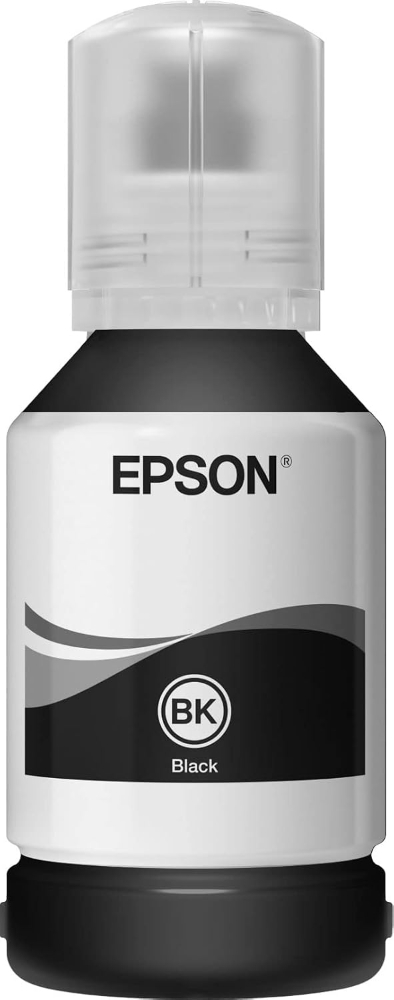 Epson 101 Black Ink Bottle 127ml – Genuine Refill for EcoTank L4150, L4160, L6160, L6170, L6176, L6190 (C13T03V14A)