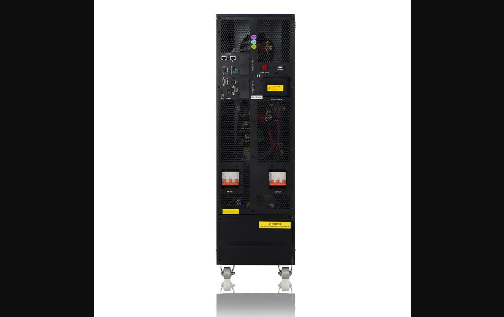 EVI 20000VA / 18000W Tower Online 3-Phase UPS – Double Conversion with DSP Control, N+X Redundancy, 7" Touch LCD & SNMP-Ready for Data Centres & Industry (EP-UPS20000Y33OT)