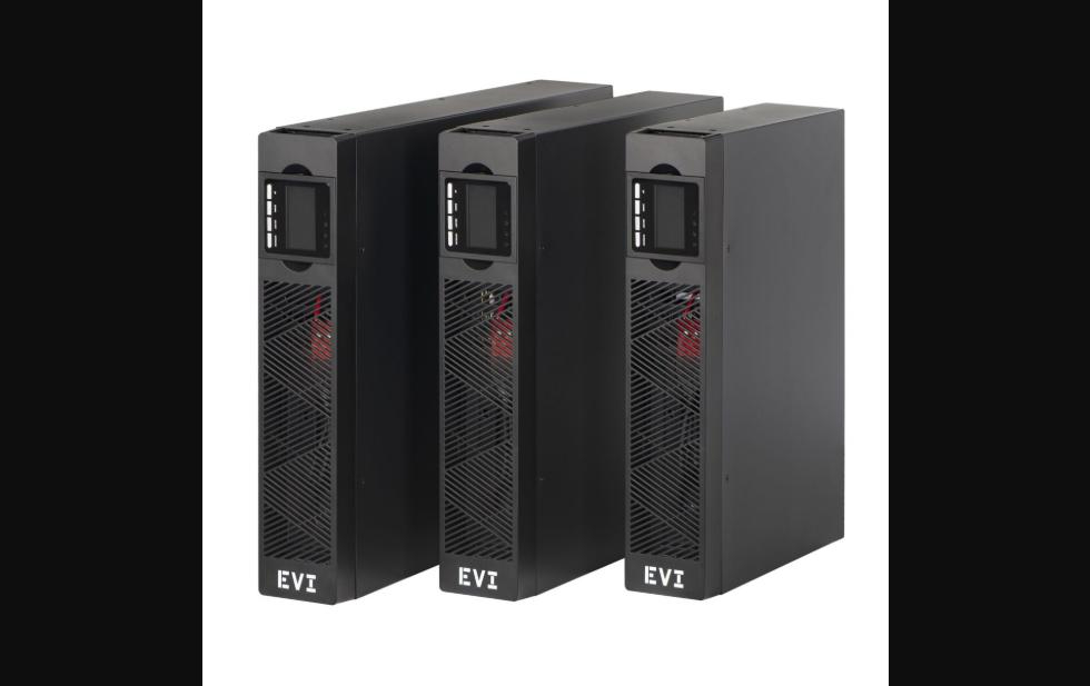 EVI 2000VA / 1800W Rack Mount Online UPS – Single Phase Double Conversion UPS with PFC, LCD, 8 IEC C13 Outlets & SNMP-Ready for Servers & Network Racks (EP-UPS2000UC13OR)