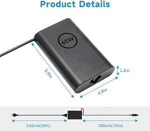 Dell Big Pin 19.5V 3.34A / 4.62A Laptop Adapter