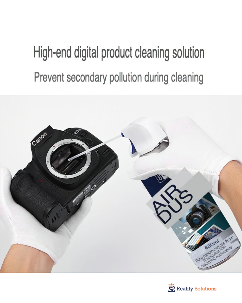 GIGA 630 Compressed Gas Air Duster 450ml – Electronics & Computer Cleaning Spray