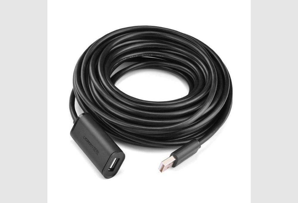 UGREEN US121 USB 2.0 Male to USB A Female Active Extension Cable with Chipset 5M