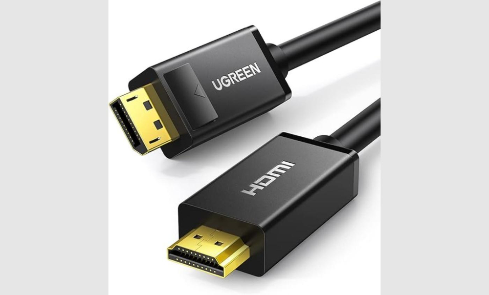 UGREEN DP101 DP Male To HDMI Male Cable 3m
